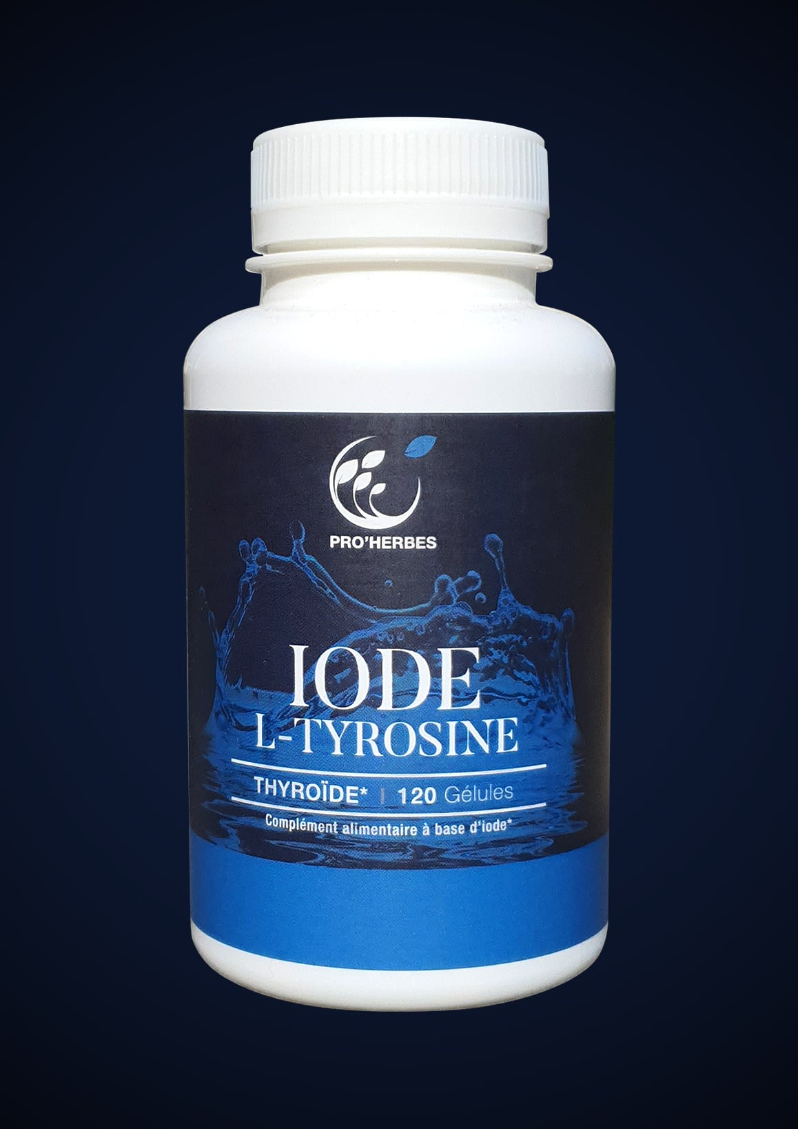 IODE + L-TYROSINE 120 GÉLULES